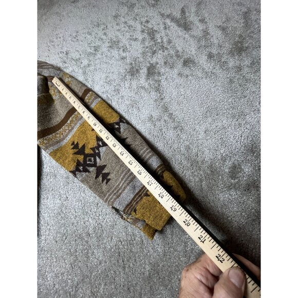 Southwestern Aztec Style Button-Up Shacket Womens Small Yellowstone‎ Vibes - Picture 7 of 16